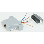 Roline D Sub Adapter Male 25 Way D-Sub to Female RJ45