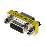 RS PRO D Sub Adapter Female 15 Way D-Sub to Female 15 Way D-Sub
