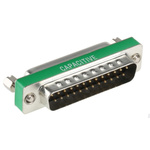 RS PRO D Sub Adapter Male 25 Way D-Sub to Female 25 Way D-Sub