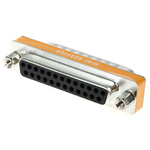 RS PRO D Sub Adapter Male 25 Way D-Sub to Female 25 Way D-Sub