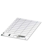 Phoenix Contact, US-EMP (27X15) Snap-in Markers for use with BLUEMARK ID, BLUEMARK ID COLOR, THERMOMARK CARD,