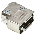 MH Connectors MHD45ZK Series Zinc Angled D Sub Backshell, 9 Way, Strain Relief