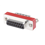 Wurth Elektronik D Sub Adapter Male 15 Way D-Sub to Female 15 Way D-Sub