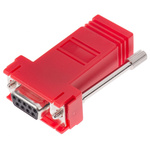 RS PRO D Sub Adapter Female 9 Way D-Sub to Female RJ45