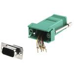 RS PRO D Sub Adapter Male 9 Way D-Sub to Female RJ45
