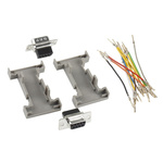 RS PRO D Sub Adapter Male 9 Way D-Sub to Female 9 Way D-Sub