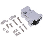 MH Connectors MHCCOV-MP Series ABS D Sub Backshell, 9 Way, Strain Relief