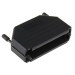 MH Connectors MHDPPK-SLIM Series Polyamide D Sub Backshell, 50 Way, Strain Relief