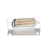 RS PRO 15 Way Panel Mount D-sub Connector Plug, 2.77mm Pitch