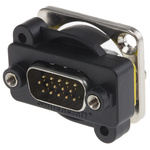 Switchcraft D Sub Adapter Male 15 Way D-Sub to Male 15 Way D-Sub