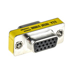 Switchcraft D Sub Adapter Female 15 Way D-Sub to Female 15 Way D-Sub