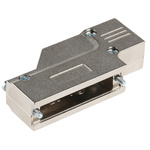 MH Connectors MHDCMR Series Zinc Right Angle D Sub Backshell, 25 Way, Strain Relief