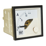 Sifam Tinsley Sigma Analogue Panel Ammeter 10A AC, 48mm x 48mm Moving Iron