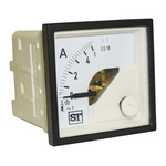 Sifam Tinsley Sigma Analogue Panel Ammeter 5A AC, 48mm x 48mm Moving Iron