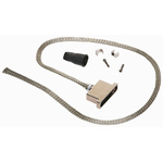 Polamco 100P2554 Series Aluminium D Sub Backshell, 51 Way
