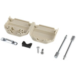 MH Connectors MHDPPK-SLIM Series Polyamide D Sub Backshell, 15 Way, Strain Relief