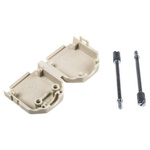 MH Connectors MHDPPK-SLIM Series Polyamide D Sub Backshell, 25 Way, Strain Relief