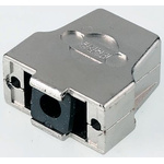 FCT from Molex FMH Series Die Cast Zinc D Sub Backshell, 25 Way, Strain Relief