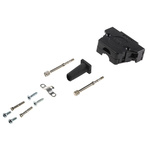 FCT from Molex FKH Series ABS D Sub Backshell, 25 Way