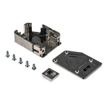 TE Connectivity Zinc Angled D Sub Backshell, 9, 15 Way