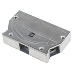 Harting D-Sub, InduCom Series Metal Angled, Straight D Sub Backshell, 37 Way