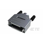 TE Connectivity ADK Series Zinc D Sub Backshell, 37 Way, Strain Relief