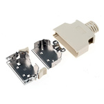 3M 103 Series ABS D Sub Backshell, 36 Way, Strain Relief