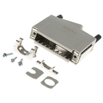 ERNI KSG 200 Series PC Angled D Sub Backshell, 25 Way