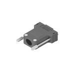 CONEC 165X Series PBT D Sub Backshell, 15 Way, Strain Relief
