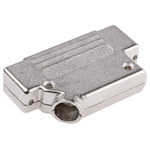 MH Connectors MHD45ZK Series Zinc Angled D Sub Backshell, 37 Way, Strain Relief