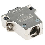 FCT from Molex FMK Series Die Cast Zinc D Sub Backshell, 15 Way, Strain Relief