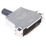 FCT from Molex FMK Series Die Cast Zinc D Sub Backshell, 50 Way, Strain Relief