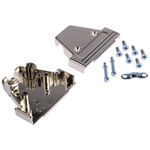 MH Connectors MHTRI-M Series ABS Angled, Straight D Sub Backshell, 25 Way, Strain Relief