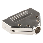 MH Connectors MHDTPK Series ABS D Sub Backshell, 37 Way, Strain Relief