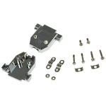MH Connectors MHCCOV-MP Series ABS D Sub Backshell, 15 Way, Strain Relief