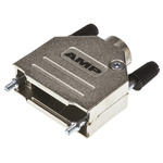 TE Connectivity ADK Series Zinc D Sub Backshell, 15 Way, Strain Relief