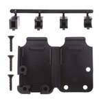 TE Connectivity 207470 Series Thermoplastic D Sub Backshell, 15 Way
