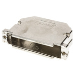 TE Connectivity Amplimite HD-20 Series GD-Zn Angled D Sub Backshell, 37 Way