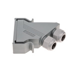 Phoenix Contact VS-25-SET-STD Series Polyamide 45 ° D Sub Backshell, 25 Way