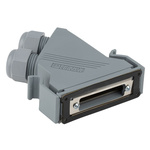 Phoenix Contact VS-25-SET-EMV Series Polyamide 45 ° D Sub Backshell, 25 Way