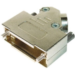 ASSMANN WSW AMET Series Zinc Angled D Sub Backshell, 25 Way