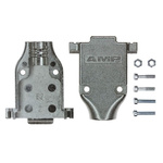 TE Connectivity AMPLIMITE Series Zinc D Sub Backshell, 15 Way