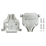 TE Connectivity AMPLIMITE Series Zinc D Sub Backshell, 25 Way