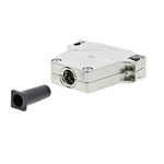 Harting D-sub Series Metal D Sub Backshell, 25 Way, Strain Relief