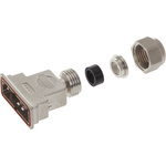 Harting D-sub Waterproof Series Polymer D Sub Backshell, 15 Way
