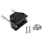 MH Connectors MHED Series ABS D Sub Backshell, 9 Way, Strain Relief