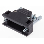 MH Connectors MHED Series ABS D Sub Backshell, 15 Way, Strain Relief