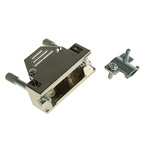 MH Connectors MHED Series ABS D Sub Backshell, 15 Way, Strain Relief