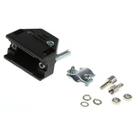 MH Connectors MHED Series ABS D Sub Backshell, 9 Way, Strain Relief