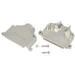 TE Connectivity AMPLIMITE Series Zinc D Sub Backshell, 50 Way